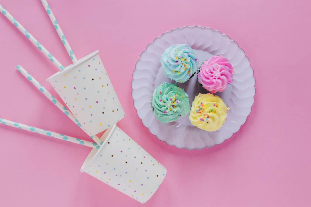 Gender Reveal Cupcakes is a great baby shower food ideas for any party .